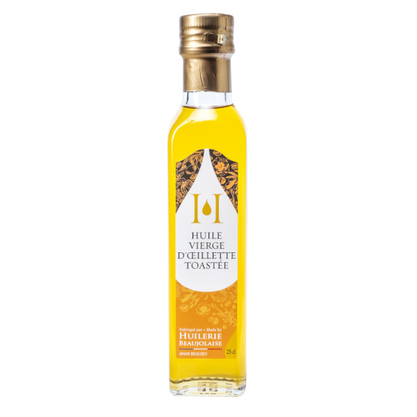 Huile vierge d'œillette toastée