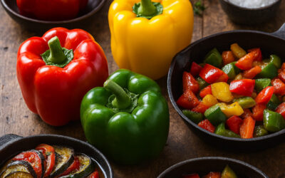 Le Poivron dans le cuisine Française : Histoire, couleurs et variations régionales