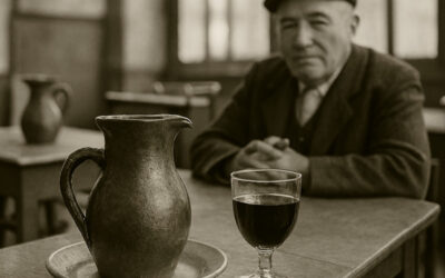 L’histoire secrète du pichet de vin dans les bistrots (1900–1980) : Symbole de la convivialité et du terroir populaire