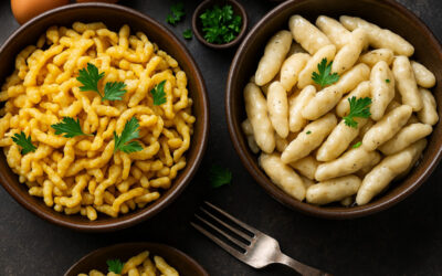 Spätzle et Knepfle : le duel savoureux des pâtes d’Alsace et de Lorraine
