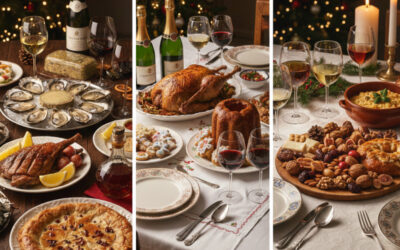 La gastronomie du réveillon : Le guide des accords mets, vins et desserts par région