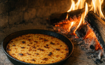 La socca Niçoise : Le feu de bois comme seul maître