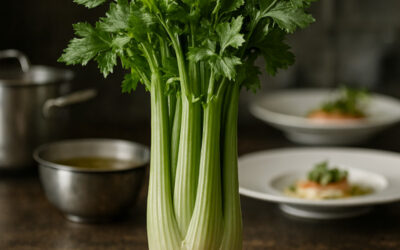Le céleri-branche : De l’ombre des bouillons au zénith de la haute cuisine Française