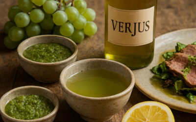 Le verjus : Enquête sur le condiment médiéval qui détrône le citron dans la haute gastronomie