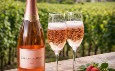 Le Crémant d’Alsace rosé 100 % pinot noir : L’élégance effervescente du terroir Alsacien