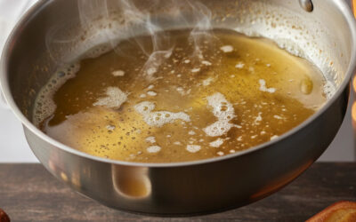 Le beurre noisette vs Le beurre brûlé : Maîtrisez le point de bascule
