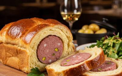 Le saucisson brioché : L’élégance rustique de la Gastronomie Lyonnaise