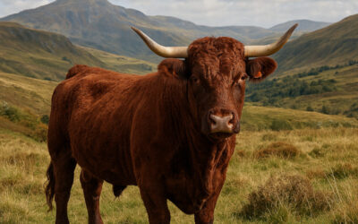 Le bœuf de Salers : L’excellence rouge du Massif Central