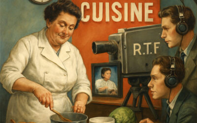 Le festin des ondes : L’épopée de la cuisine à la télévision Française