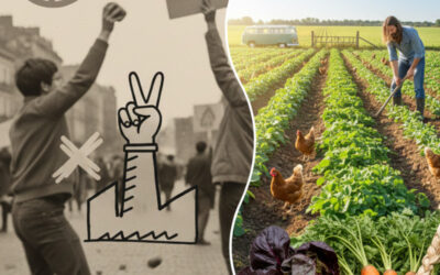 Mai 68 : Comment une révolution étudiante a façonné votre assiette Bio d’aujourd’hui