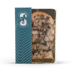 Espadon fumé et mariné