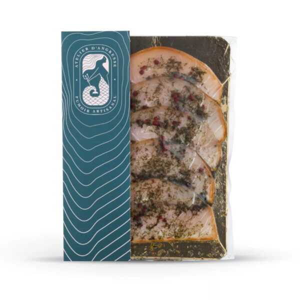 Espadon fumé et mariné