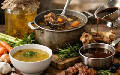 Fond, bouillon ou jus : Savez-vous vraiment ce qui les différencie ?