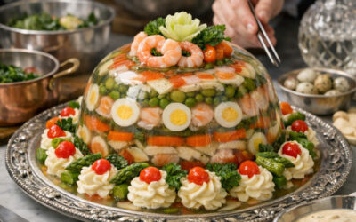 Le retour de l’aspic : Comment maîtriser la transparence et le goût de ce chef-d’œuvre oublié.