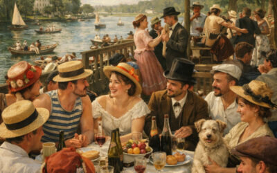 Le déjeuner des canotiers : Quand les guinguettes inventaient l’art de vivre moderne