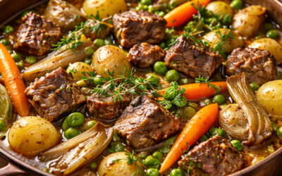 Le navarin d’agneau : Le printemps dans l’assiette