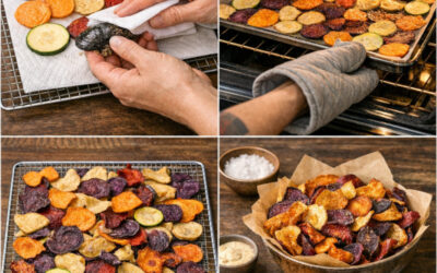Le secret des chips de légumes hyper croustillantes (séchage vs cuisson)