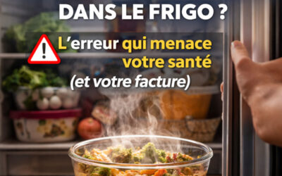 Pourquoi ne faut-il jamais mettre de nourriture chaude dans le frigo ? L’erreur qui menace votre santé (et votre facture)