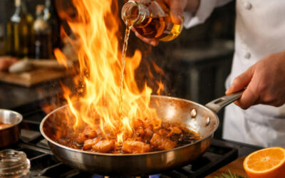 Comment réussir mon flambage en cuisine à tous les coups