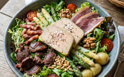 Le secret de la véritable salade Landaise du Sud-Ouest