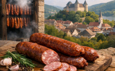 Saucisse de Montbéliard : Le trésor fumé de nos montagnes