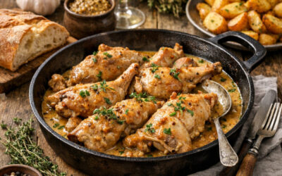 Le sauté de lapin à la moutarde : Entre terroir et tradition